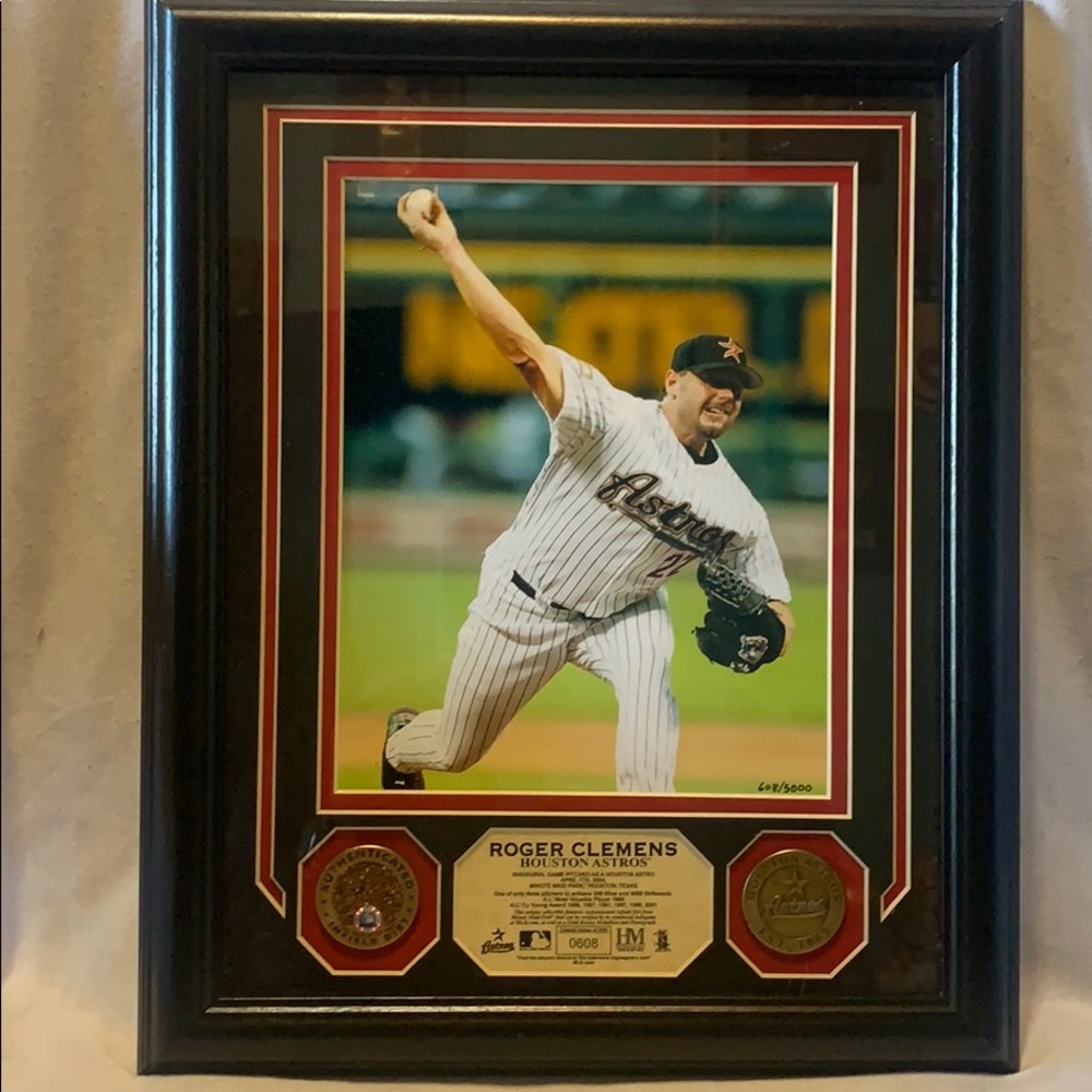 Roger Clemens Houston Astros Highland Mint picture